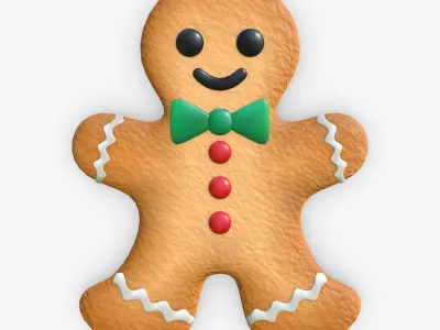 Christmas Cookie 3D model