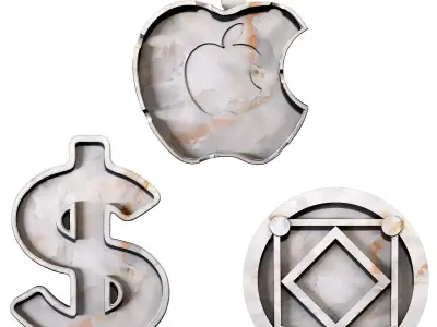 Decorative Stoneware 03 3D model