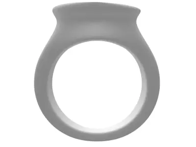 Signet Ring 3D print model shop