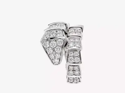 BULGARI - SERPENTI VIPER - RING - ONE COIL - LARGE 3D print model