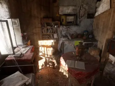 Abandoned house 3D model