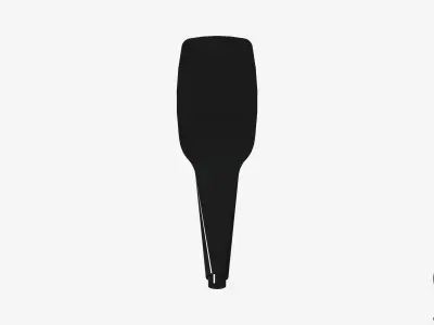 Shower - Hand Piece - Luxury - Garment Low-poly 3D model