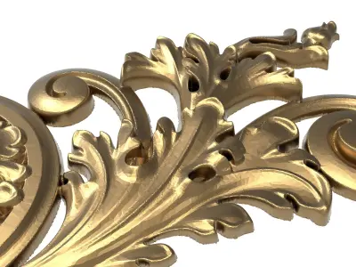  decorative pattern ready for 3D printing 3D model