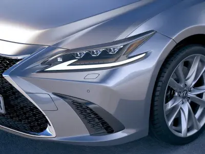 Lexus ES 2019 3D model