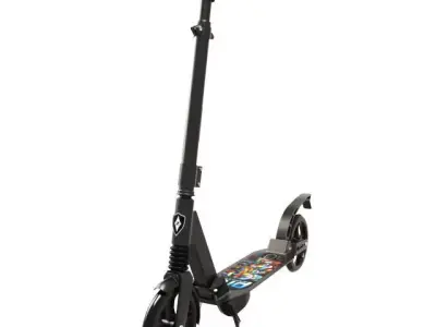 scooter kick Low-poly 3D model