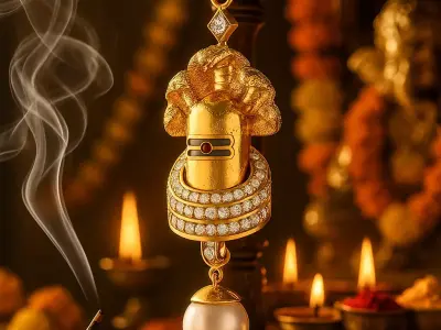 Shivling Pendant 3D print model
