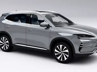 BYD Seal U DM-i Low-poly 3D model