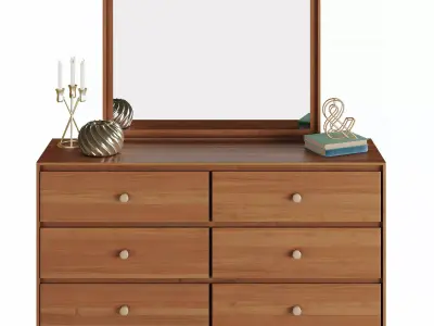 Dresser 01 3D model