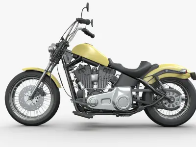 Motorcycle generic 3D model