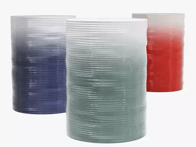 Wrought studio thrapst accent stool 3D model