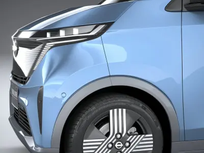 Nissan Sakura 2023 3D model