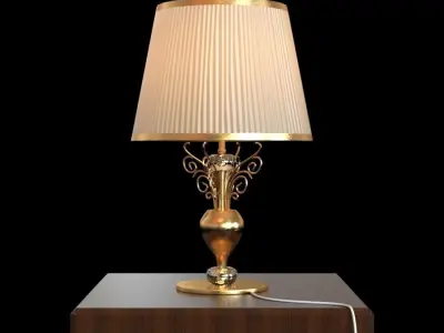 Table Lamp Free 3D model 4