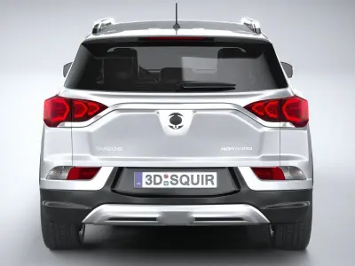 Ssangyong Korando 2020 3D model