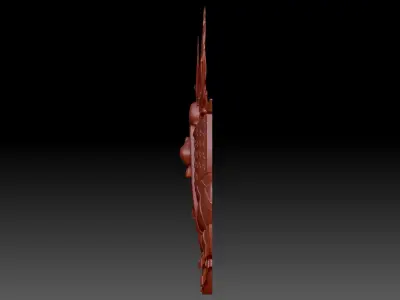 eagle 3D print model 3