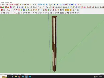 light pole 3d model 3D model