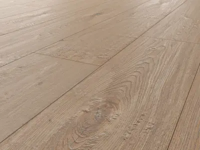 Wood Floor Oak Colonial Style Vintage 3D model