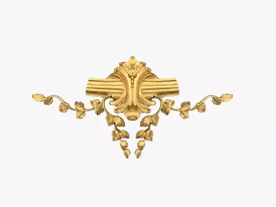 Classic decor ornament 242 3D model