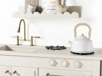 Pottery Barn Kids Penny Play Kitchen 3D model