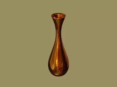 Metal Vase Free 3D model