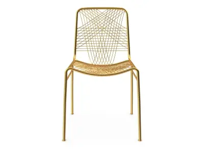Golden Chair v1 Low-poly 3D model