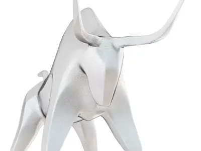 The Iron Bull  Symbol Of 2021 3D model