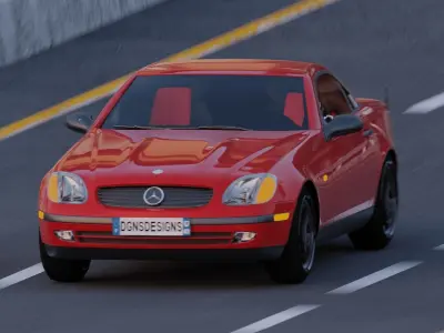 Mercedes SLK Mk I 3D model