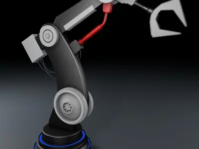 Robotic Arm Free 3D model get
