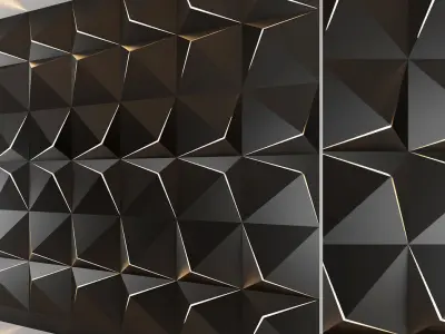 3d panel 16 3D model