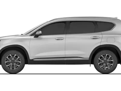 Hyundai SantaFe Active 2021 3D model