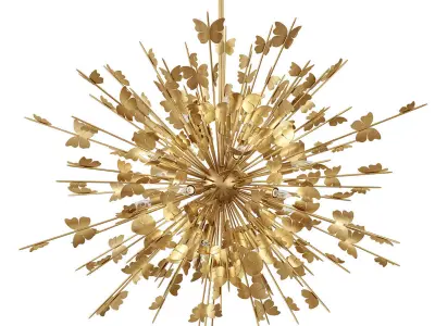 Circa Lighting Farfalle Large Chandelier Low-poly 3D model