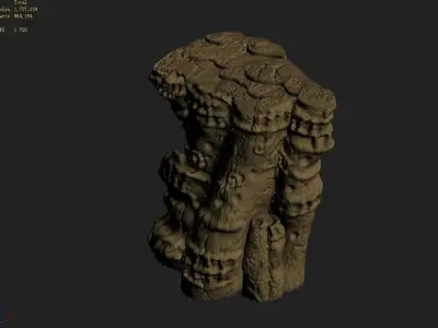Stone Town Magic Cave - Shek Pik 01 3D model