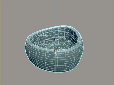 Bowl with wax 3D model