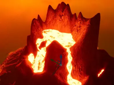 Lava 4k  Texture