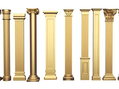 Columne Full Set 3D model