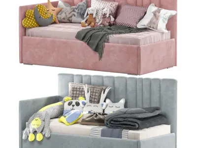 Modern Style Sofa Bed 3D model