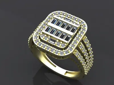 Wedding Ring for women 3D print model purchase