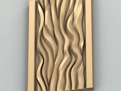 Wall Panel 005 3D model