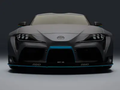Toyota GR Supra 3D model