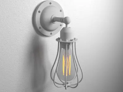 Exterior Interior Lamp 3D model