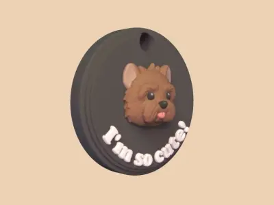 Dog Tag 3D print model