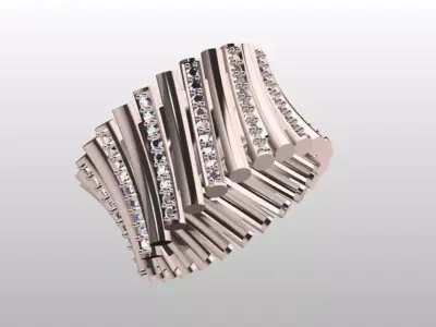 luxe eternity ring 3D print model