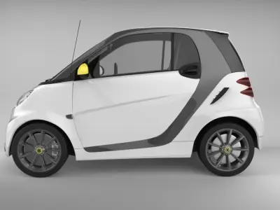 Smart Fortwo  2013 3D model