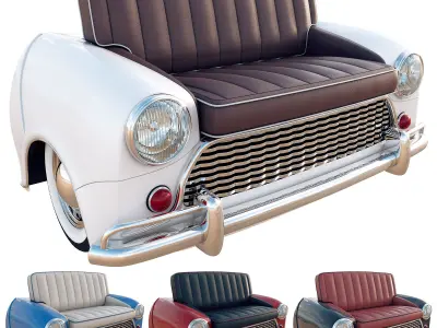 Car seat  3D model shop