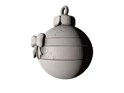 Christmas Special Decorative Ball Model 3D print model get