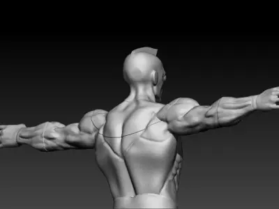 Mr Monster Free 3D model