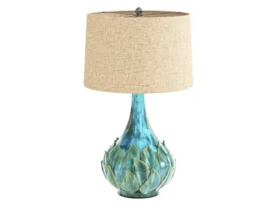 Floral lamp 3D model