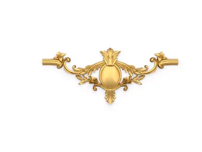 Classic decor ornament 144 3D model