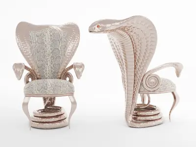 Cobra Armchair 3D model