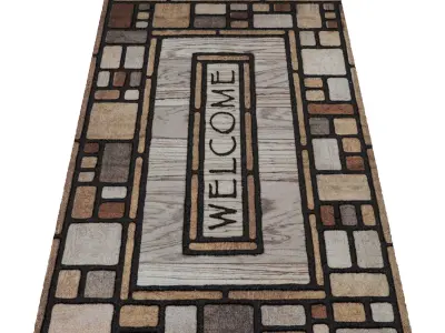 Rug Set 1049 3D model