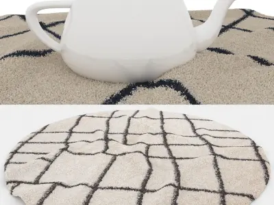 Rugs No 373 Low-poly 3D model